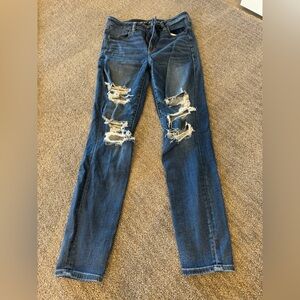 American Eagle hi rise jegging, size 10